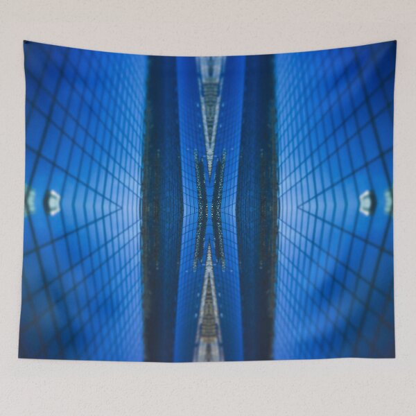 Item preview, Chicago Blues - Abstracted Architecture Photograph designed and sold by xtophermorris.