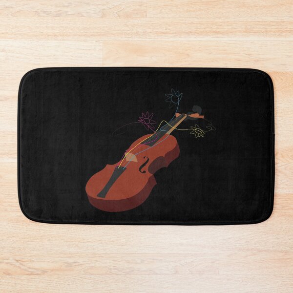 Item preview, Electric Violin with Flowers designed and sold by blb1014.