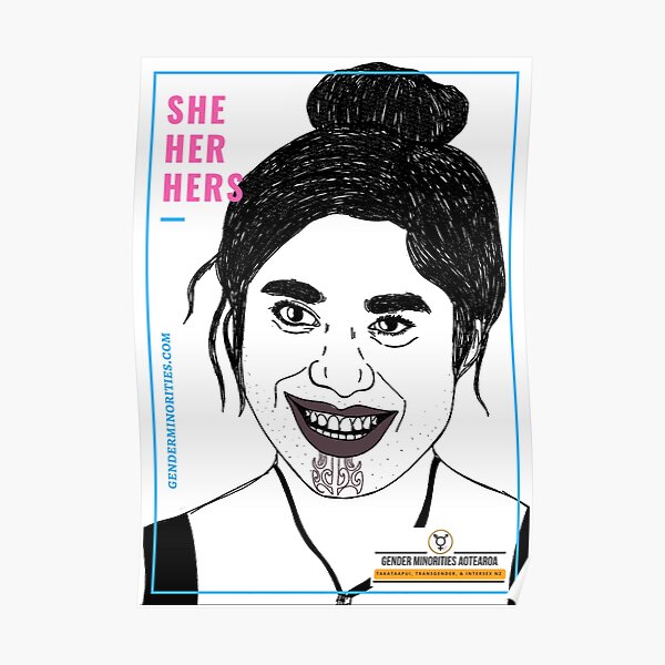 She Her Hers Poster