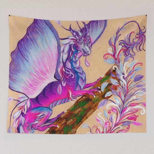 Item preview, Wisteria Dragon designed and sold by Brindi-Young.