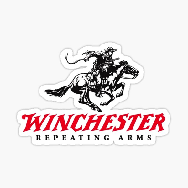 Winchester Ammunition Firearms Logo Round Mount Sticker/Decal Gun 2020 Shot Show 
