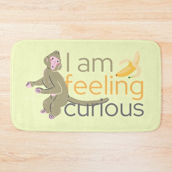 Item preview, I'm Feeling Curious Monkey Design  designed and sold by SweetAndSpice.
