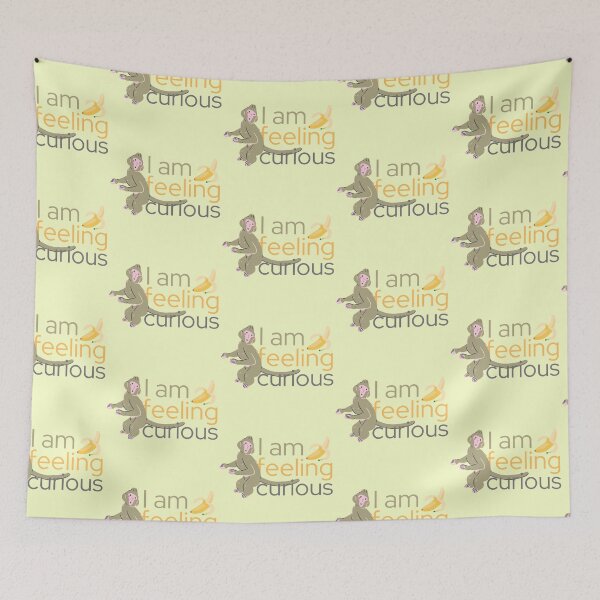 Item preview, I'm Feeling Curious Monkey Design  designed and sold by SweetAndSpice.