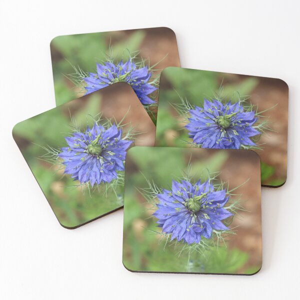 Item preview, Blue Ragged Lady Flower designed and sold by SweepingShadows.