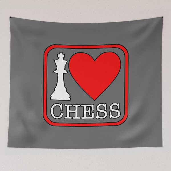 Item preview, I Love Chess cool designed and sold by oxoxoxo.