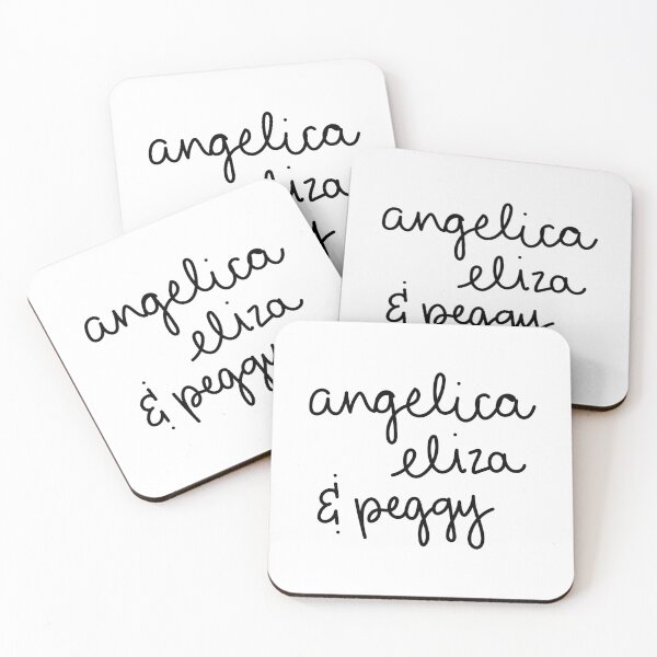 Item preview, Angelica, Eliza, Peggy - in cursive designed and sold by BrushedByGrace.