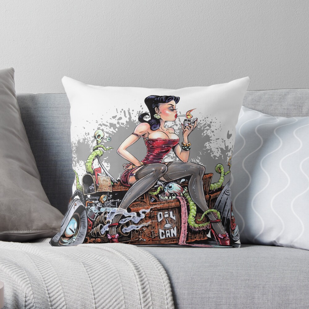 Item preview, Throw Pillow designed and sold by gWebberArts.