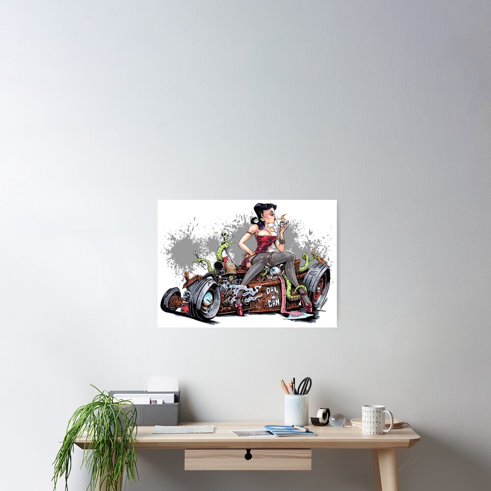 OIL CAN Poster
