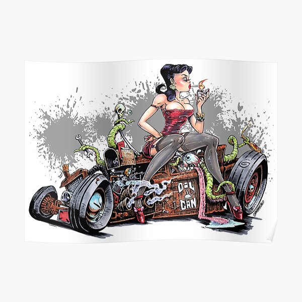 OIL CAN Poster