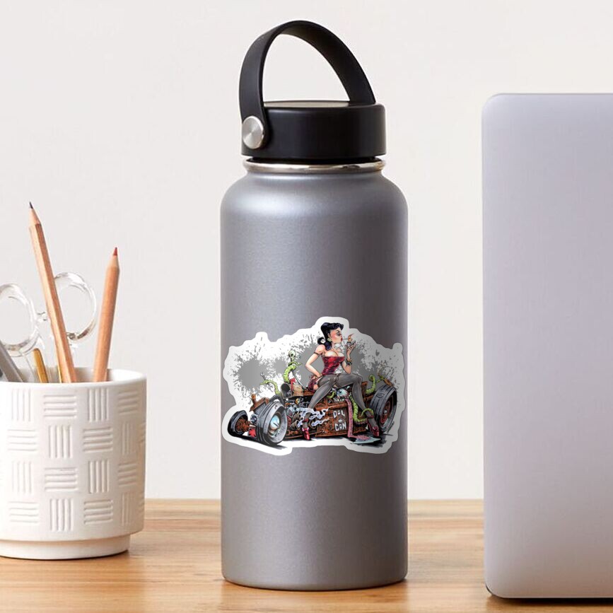 OIL CAN Sticker