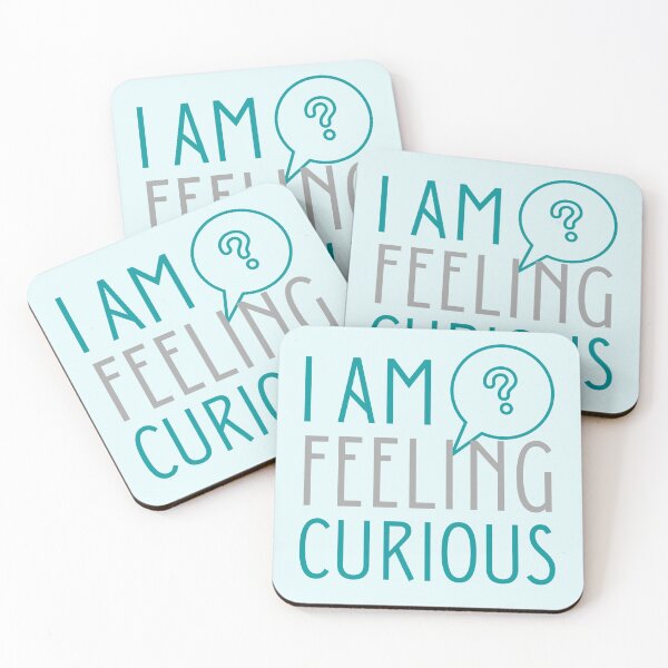 Item preview, I'm Feeling Curious Question Mark Design  designed and sold by SweetAndSpice.
