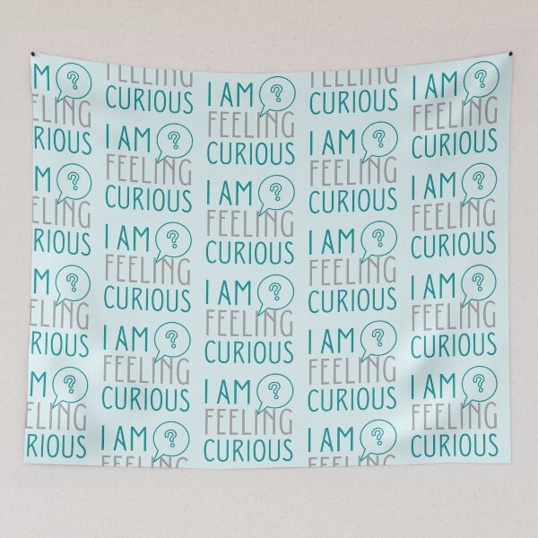 Item preview, I'm Feeling Curious Question Mark Design  designed and sold by SweetAndSpice.