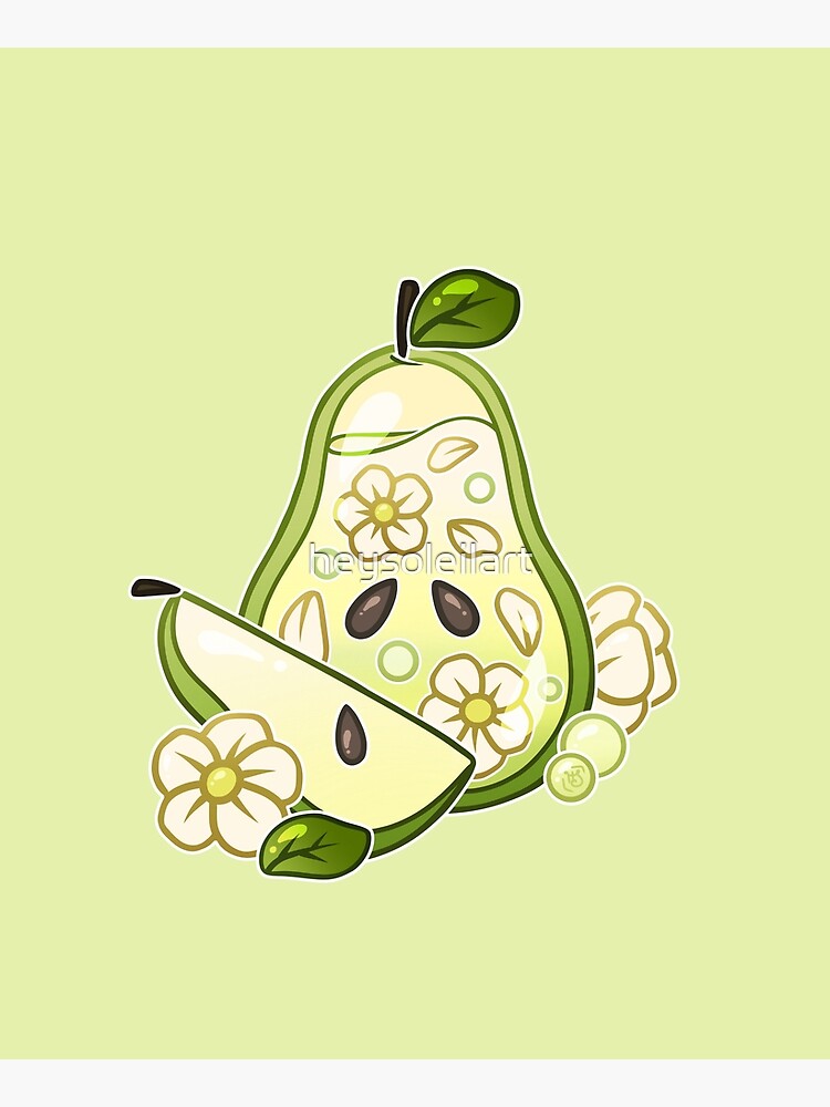 Glass Pear by heysoleilart