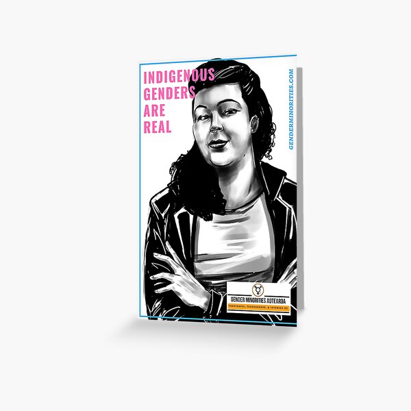 Indigenous Genders Are Real Greeting Card