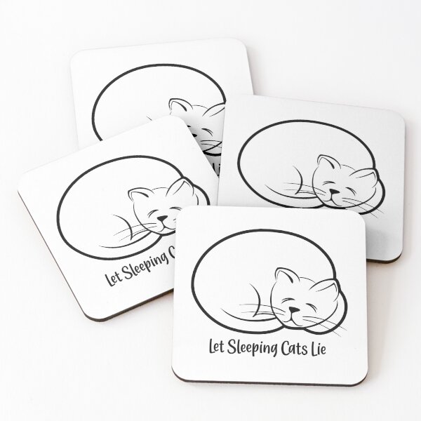 Item preview, Let Sleeping Cats Lie. - (+ View this design on 75+ products) designed and sold by Julien Hebbrecht.
