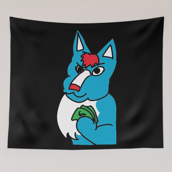 Item preview, Suspiciously Wealthy Furry Meme designed and sold by Altohombre.