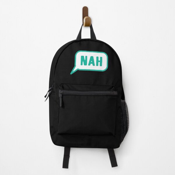 Item preview, NAH alone with matching YEAH in a speech bubble designed and sold by jazzydevil.