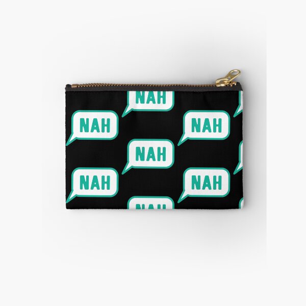 Item preview, NAH alone with matching YEAH in a speech bubble designed and sold by jazzydevil.