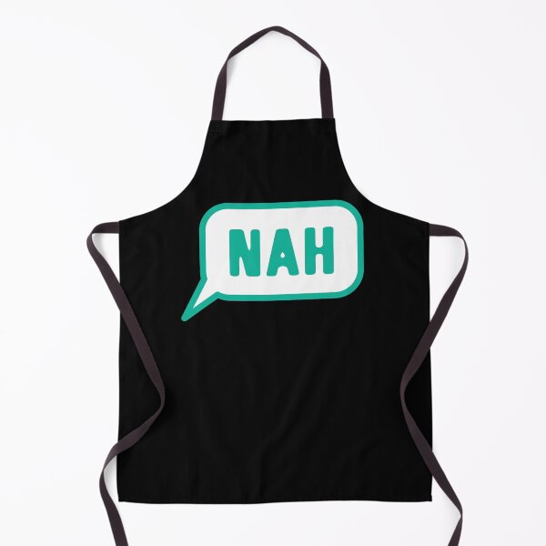 Item preview, NAH alone with matching YEAH in a speech bubble designed and sold by jazzydevil.