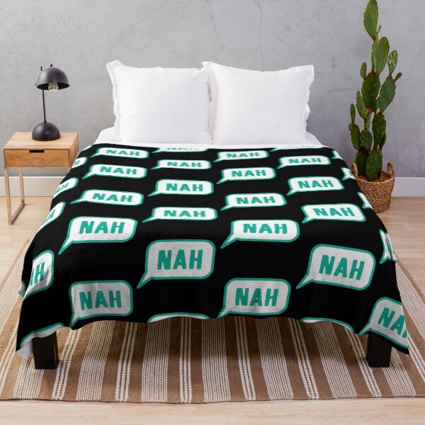 Item preview, NAH alone with matching YEAH in a speech bubble designed and sold by jazzydevil.