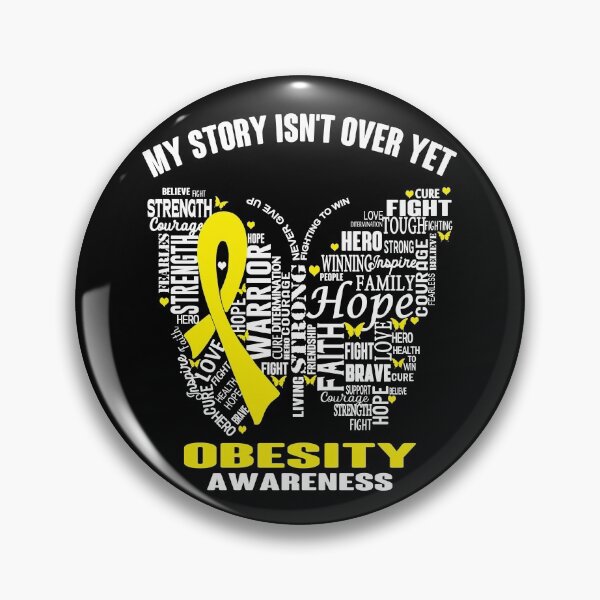 Item preview, My Story Isn't Over Yet Obesity Awareness designed and sold by RidnerStore.