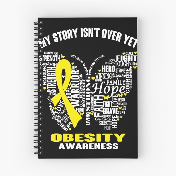 Item preview, My Story Isn't Over Yet Obesity Awareness designed and sold by RidnerStore.