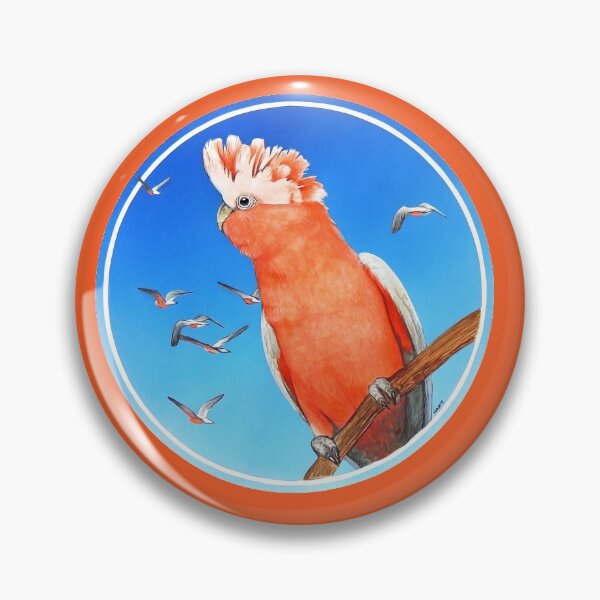 Item preview, Galah, australian pink cockatoo designed and sold by Trish Hart.