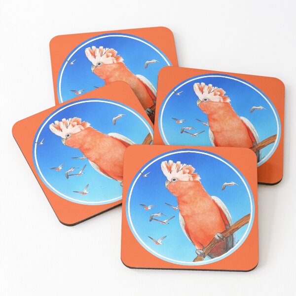 Item preview, Galah, australian pink cockatoo designed and sold by Trish Hart.