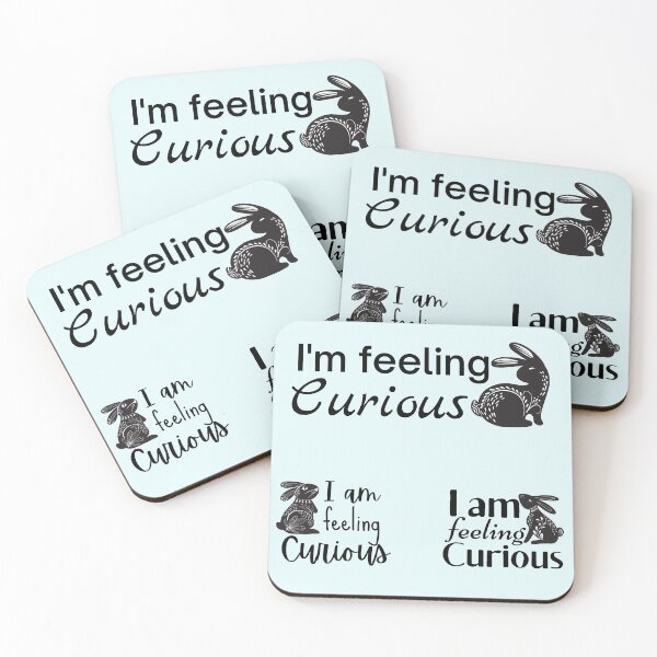 Item preview,  I'm Feeling Curious Bunny Designs Sticker Pack designed and sold by SweetAndSpice.