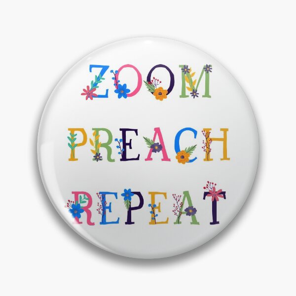 Item preview, ZOOM PREACH REPEAT designed and sold by Paper Bee Gift Shop.