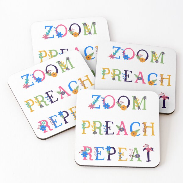 Item preview, ZOOM PREACH REPEAT designed and sold by Paper Bee Gift Shop.