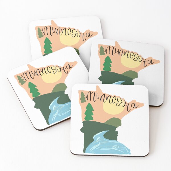 Item preview, minnesota state outdoors pastel design designed and sold by caseyjasper.