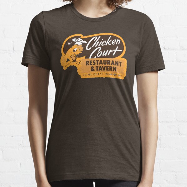 THE CHICKEN COURT RESTAURANT AND TAVERN SHIRT AND STICKER Essential T-Shirt