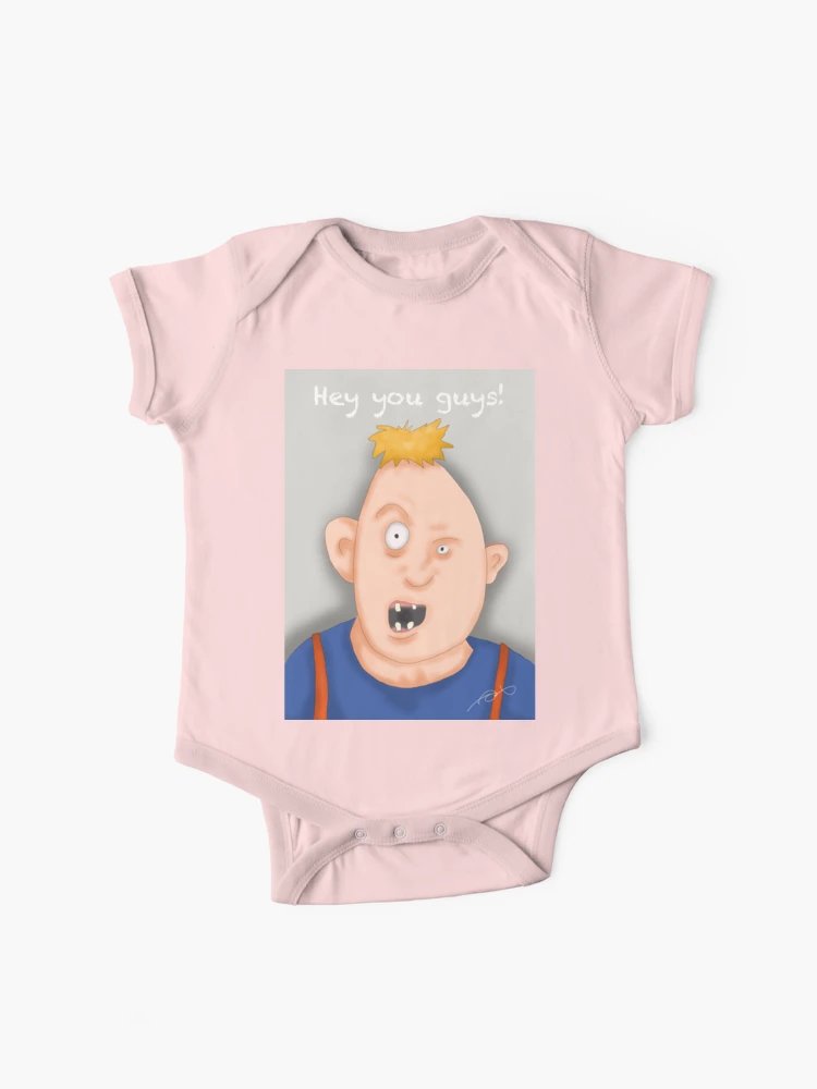 Hey you guys! Sloth. The Goonies Baby One-Piece for Sale by Webbed Toe  Design's