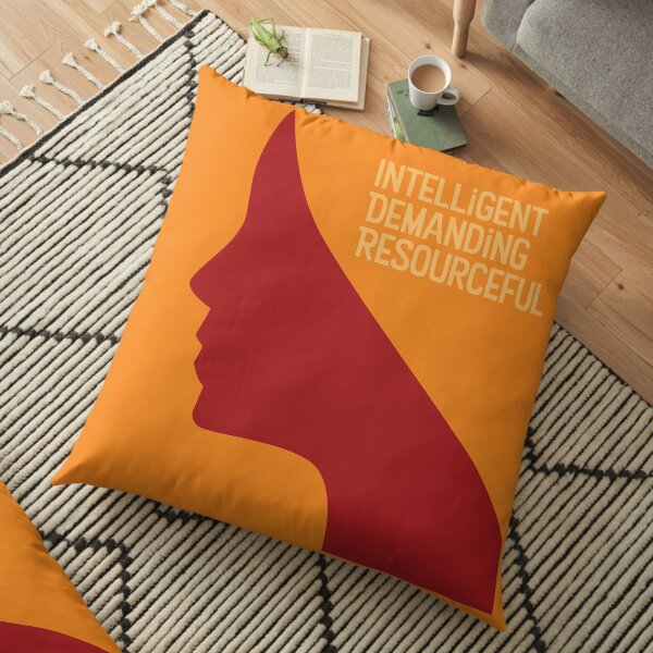 Intelligent, exigeant, débrouillard Coussin de sol
