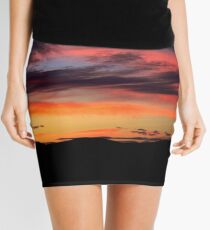 A sunset in Bonanza, Oregon Mini Skirt
