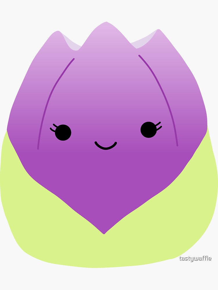 violet flower squishmallow