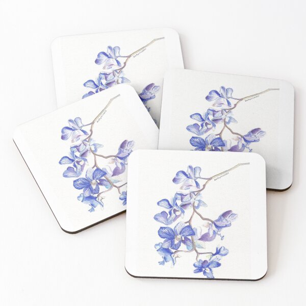 Item preview, Blue Orchid  designed and sold by Mrunalini Gaikwad.