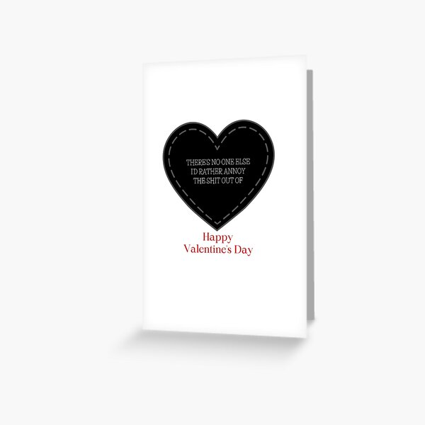 Item preview, Anti Valentine's Card designed and sold by SeriouslyUnreal.