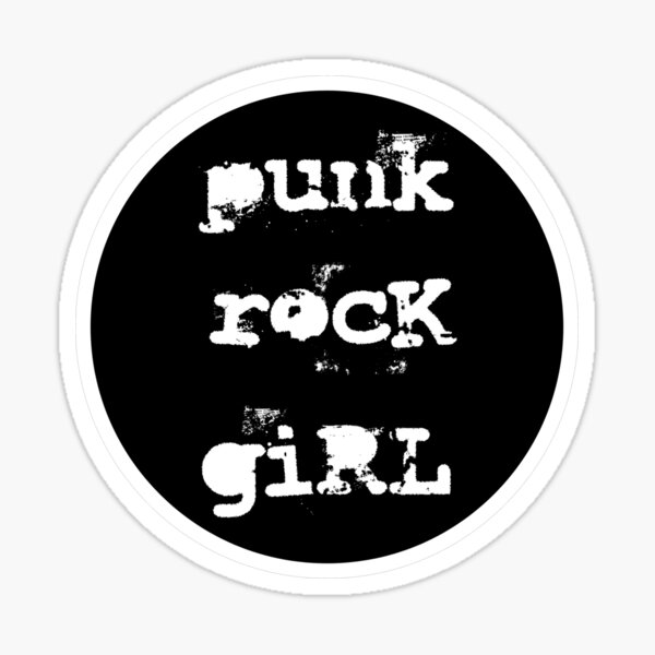 Artikel-Vorschau von Punkrock-Mädchen, designt und verkauft von TeeNoir.