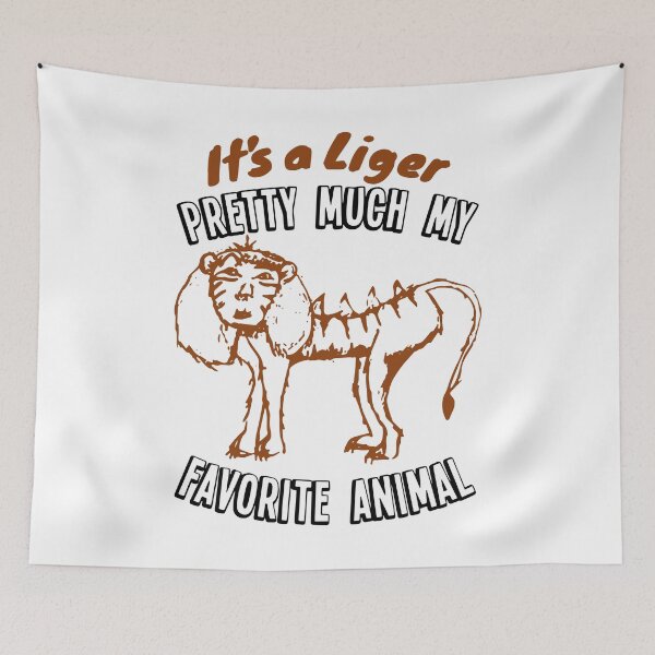 Item preview, animal napoleon art dynamite its a liger pretty much my favorite designed and sold by Miranda96.