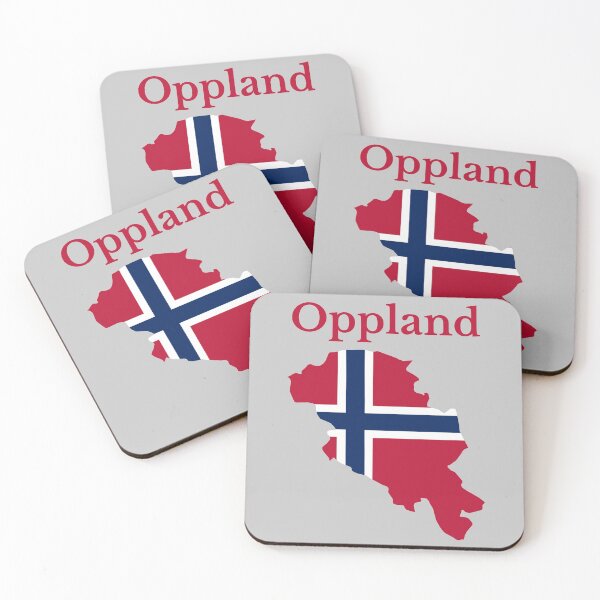 Item preview, Oppland County Map, Norwegian County, Norway. designed and sold by marosharaf.