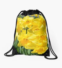 Spring Daffodils Drawstring Bag