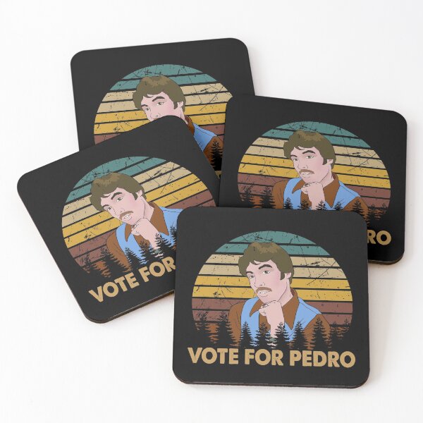 Item preview,  napoleon art dynamite vintage retro vote for pedro designed and sold by Miranda96.