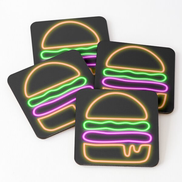 Item preview, Neon Hamburger Dream designed and sold by slayen.
