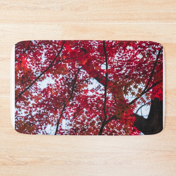 Item preview, Dense Japanese red autumn color leaves designed and sold by JapanTees.