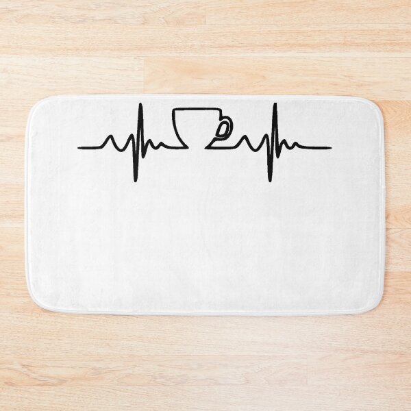 Item preview, coffee heartbeat designed and sold by NiceShirtY.