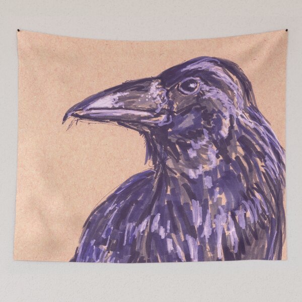 Item preview, Common Raven — Corvus corax designed and sold by Sheila Singhal.