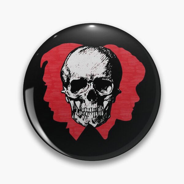 Item preview, Hannibal Hannigram Murder Husbands Blood Red Profile with Skull designed and sold by orionlodubyal.