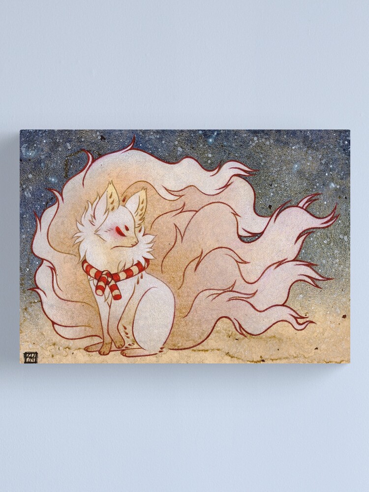 Discover The Celestial Spirit - Kitsune Yokai TeaKitsune | Canvas Print